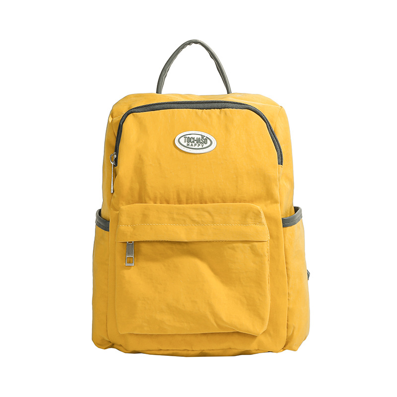 Mochila casual y sencilla para niños y niñas, estilo occidental, lindo color caramelo, mochila escolar para estudiantes de escuela primaria, nueva mochila para niños transfronteriza