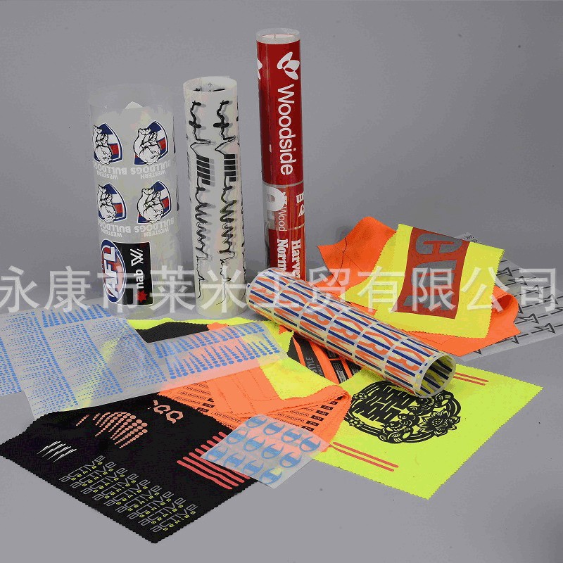 反光标各种图案印刷印刷服饰反光烫画标反光热烫LOGO转印标