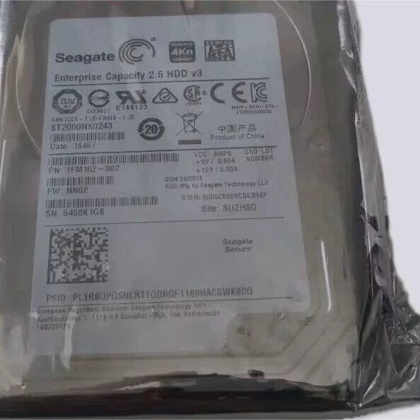 Новый ST2000NX0243 128MB 7.2K SATA 6GB 2.5 2T бизнес-класс