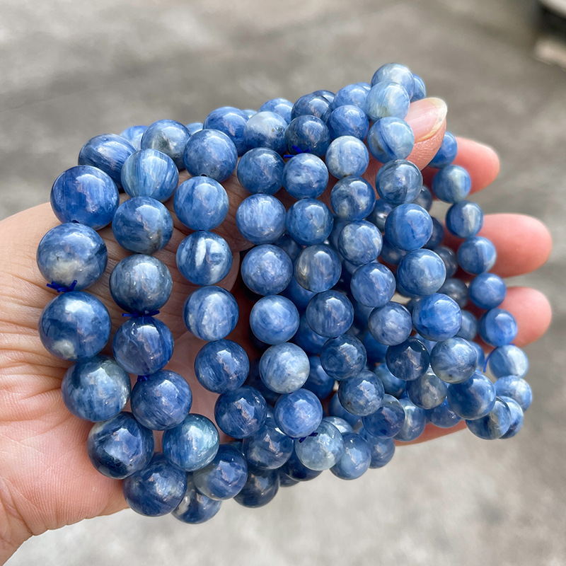 晶東ジュエリー天然ブラジル藍晶石ブレスレット水晶猫眼ファッション軽豪華男女プレゼント手飾り卸売り