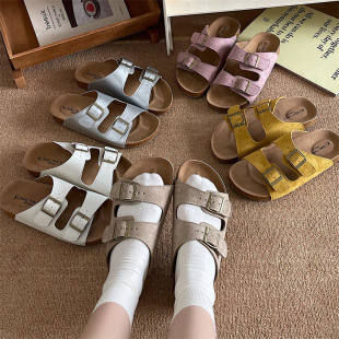Casual Retro Fishing Shoes Women's 2025 New Spring and Summer Anti-Slip Internet Celebrum Flat Outer Half Slippers