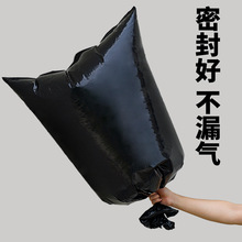 定制pe黑色平口塑料袋大号加厚遮光打包袋不透光高压内膜袋强密封