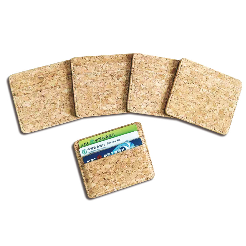 Fábrica transfronteriza en stock titular de la tarjeta de visita titular de la tarjeta de protección del medio ambiente de grano de Madera Suave