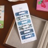 Rectangular blue [6 pieces]