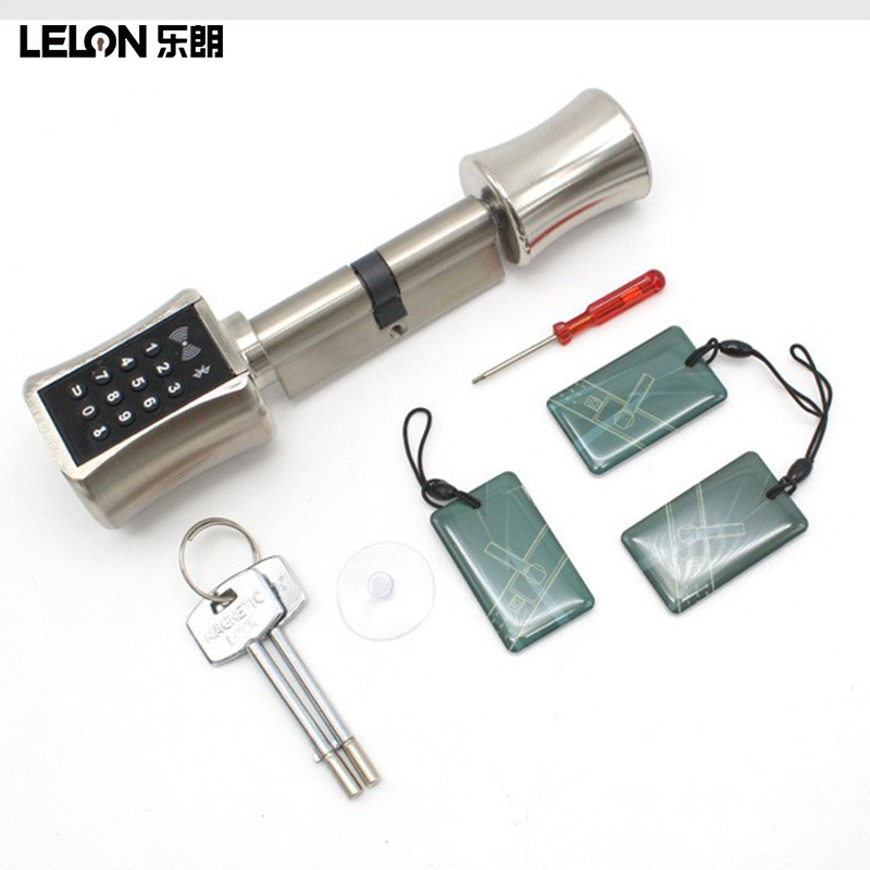 Cerradura inteligente ajustable para comercio exterior transfronterizo, núcleo de cerradura inteligente Tuya, cerradura de contraseña de repuesto, manija de puerta de madera, núcleo de cerradura inteligente antirrobo