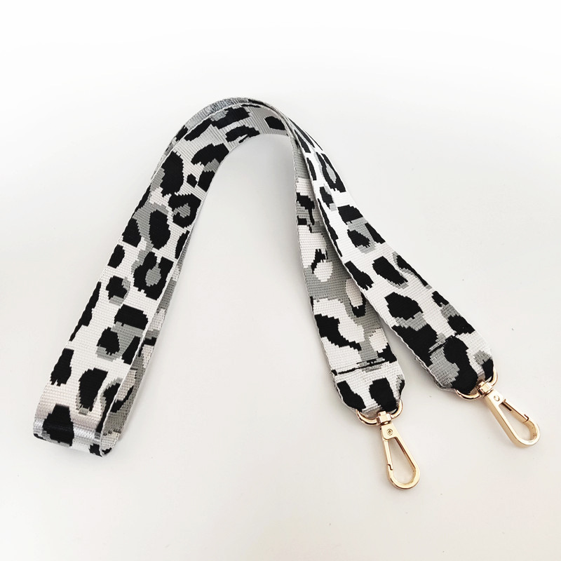 New Color Leopard Print Wide Shoulder Strap Unadjustable One-shoulder Crossboby Bag Long Strap Handbag Strap Accessory Strap display picture 8