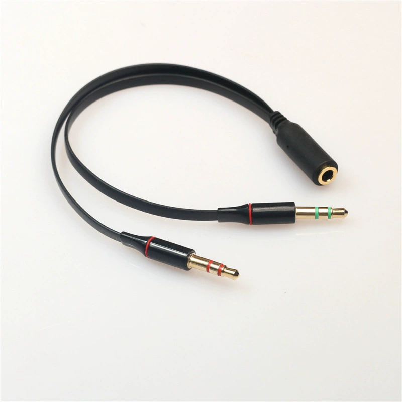 3.5 аудиокабель, два-один-один-один-переносной наушник, конвертер, 3,5-одна-две-компьютерный аудио-адаптер