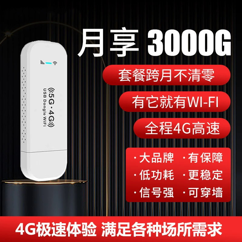Портативный 4G WiFi маршрутизатор (Card-Free) 150 Мбит/с, питание через USB, Карманный вес 0.1 кг