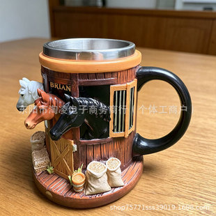 �羳��ƷStable-Themed MugȤζ���Ա��ӄ���ɐ��R�����}�R�˱�