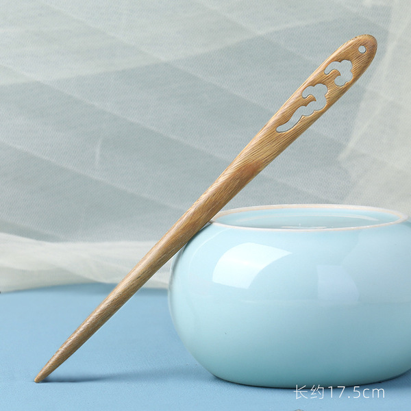 Chinese hairpin green sandalwood