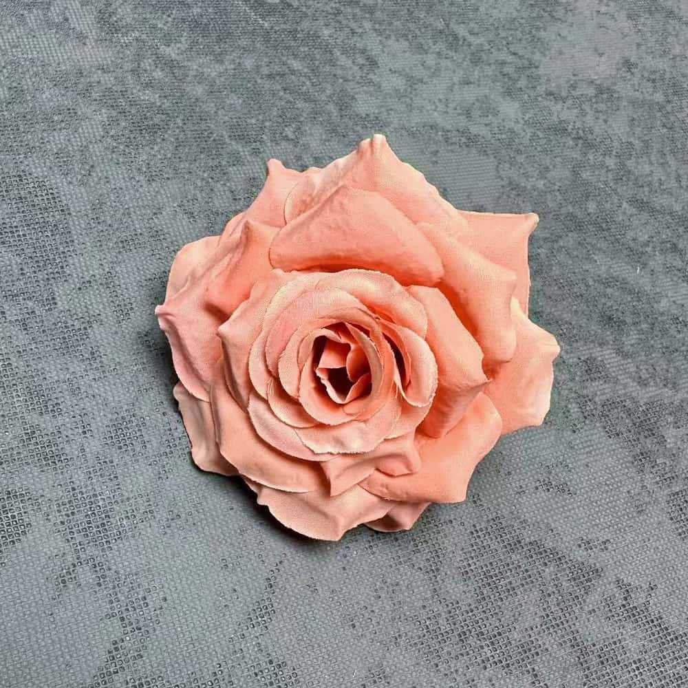 Simulación 10cm cabeza de rosa 520 pastel floral decoración de boda diseño de coche de boda decoración de flores falsas de bricolaje al por mayor