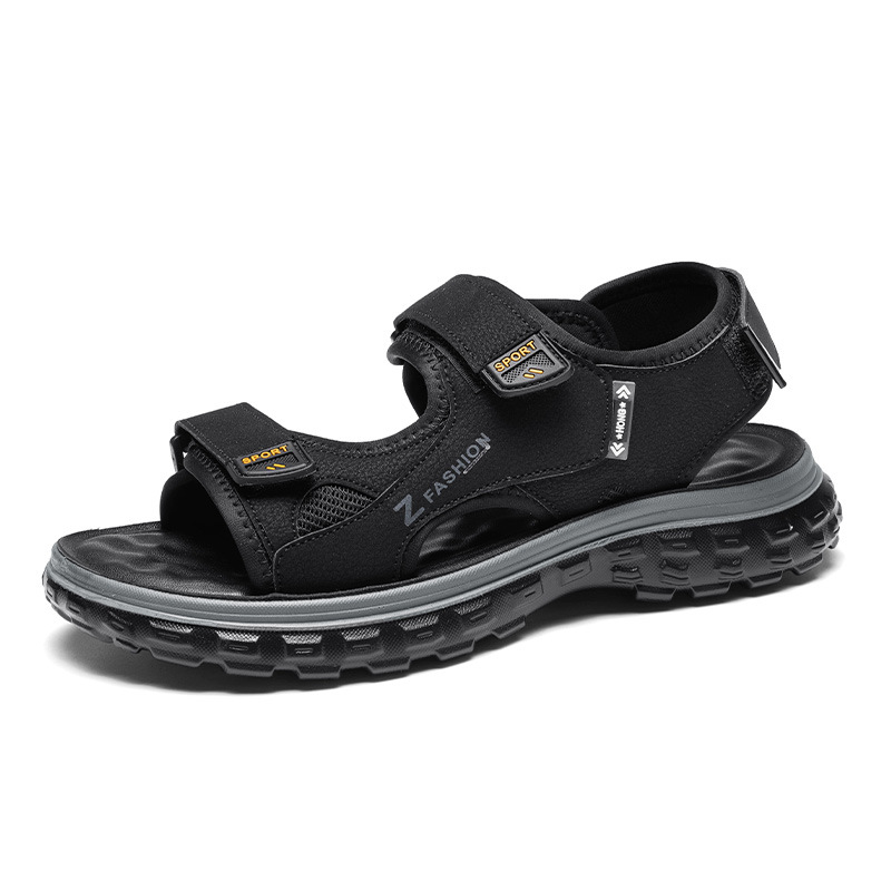 Sandalias para hombres verano 2024 nuevos zapatos de playa deportivos casuales para hombres sandalias gruesas