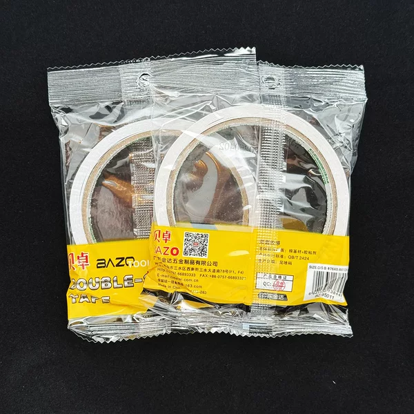 Bezo Double-Sided Tape Single Roll Individually Packaged Office Student Handmade Double-Sided Tape Supermarket Distribution 95011