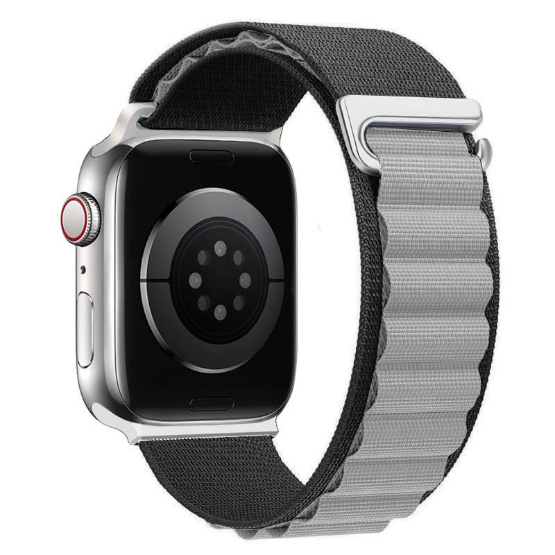 Apple, нейлоновый ремешок для часов, "Mountain cloud" чай, 49 мм
