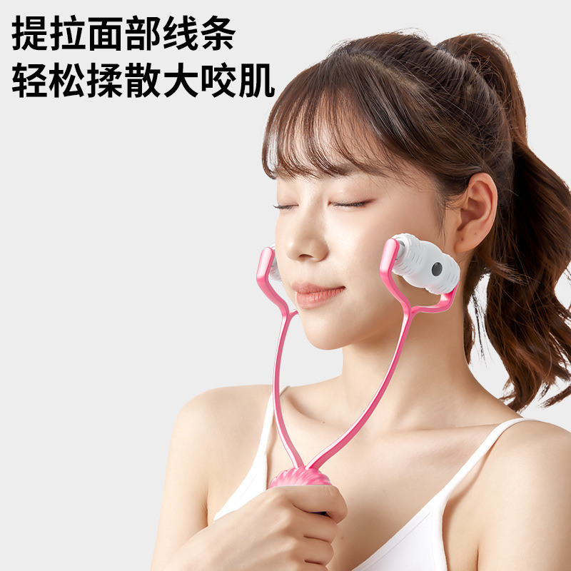 やせた顔の神器の柔らかいゴムのローラーの美容は引き伸ばしてしっかりしています。|undefined