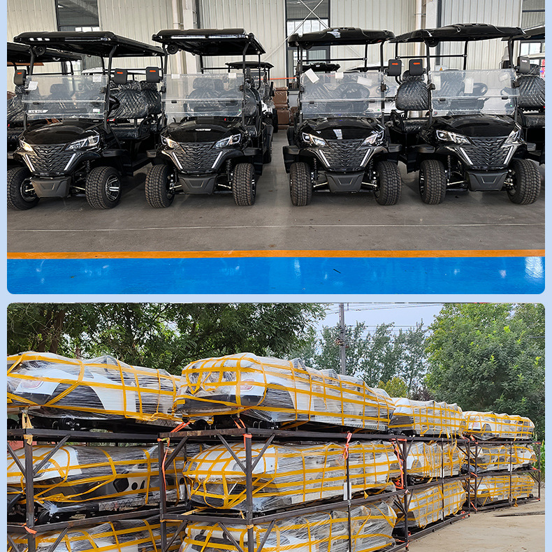 Electric Golf Cart Scenic Spot B&B Shuttle Car Real Estate Viewing Car Travel Winery Park Electric Sightseeing Car