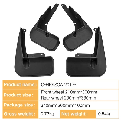 Suitable for Toyota C- Mudguard