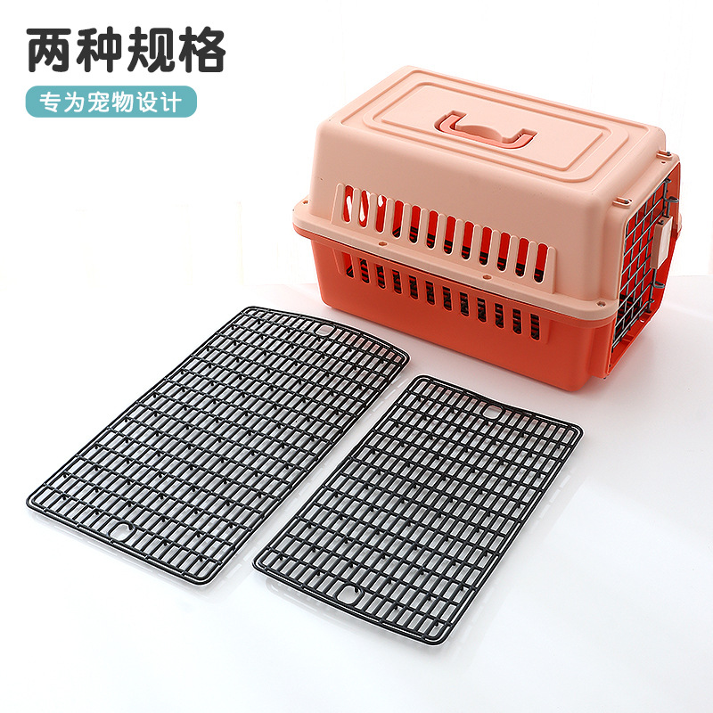 En stock al por mayor soporte valla caja de aire hueca almohadilla de malla portátil avión caja de transporte aéreo almohadilla de plástico