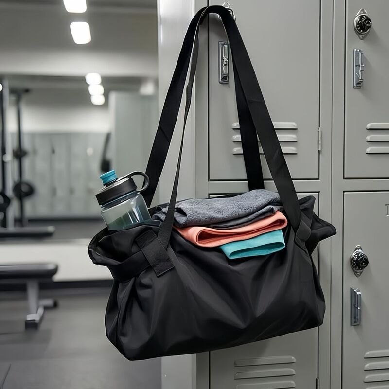 New Large-Capacity Single-Shoulder Travel Bag for Women, Oxford Cloth Waterproof Commuter Crossbody Bag, Fashionable Lightweight Storage Camping Bag New Large-Capacity Single-Shoulder Travel Bag for Women, Oxford Cloth Waterproof Commuter Crossbody Bag, Fashionable Lightweight Storage Camping Bag