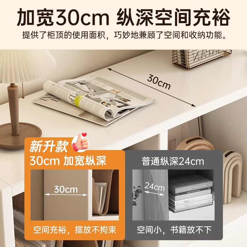 Estante de libros armario de almacenamiento sala de estar armario de almacenamiento integrado armario de pared casero armario de cuadrillas moderno y simple estante de alquiler de estudiantes