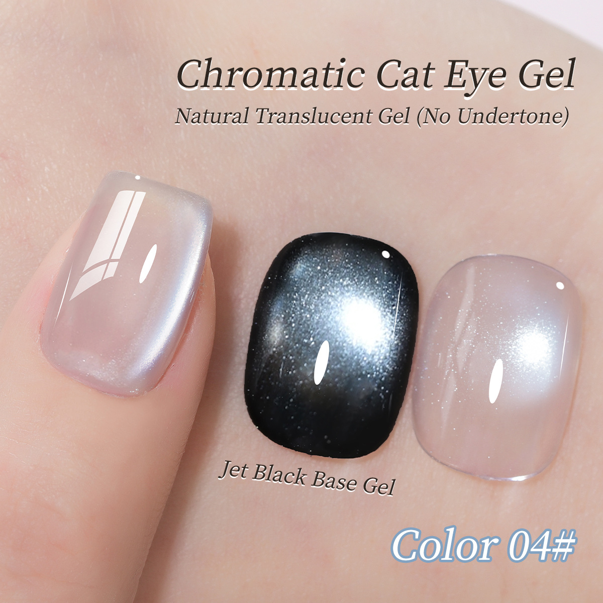 2025 nuevo estilo popular, color blanco, luz blanca, agua hervida, esmalte de uñas de ojo de gato, para tienda de uñas