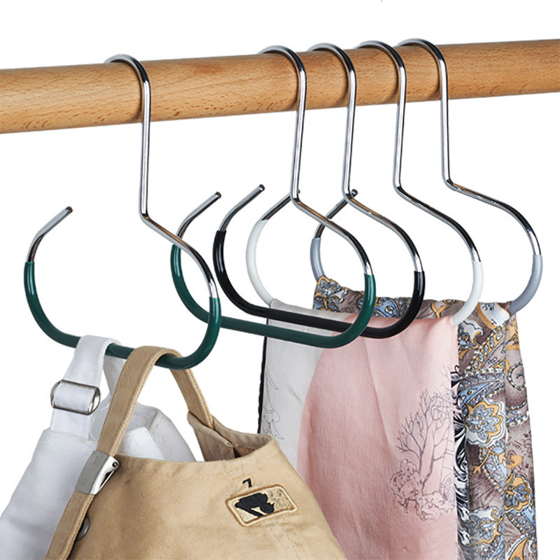 Wholesale ring scarf dip hook creative multi-functional dip non-slip tie scarf rack storage artifact