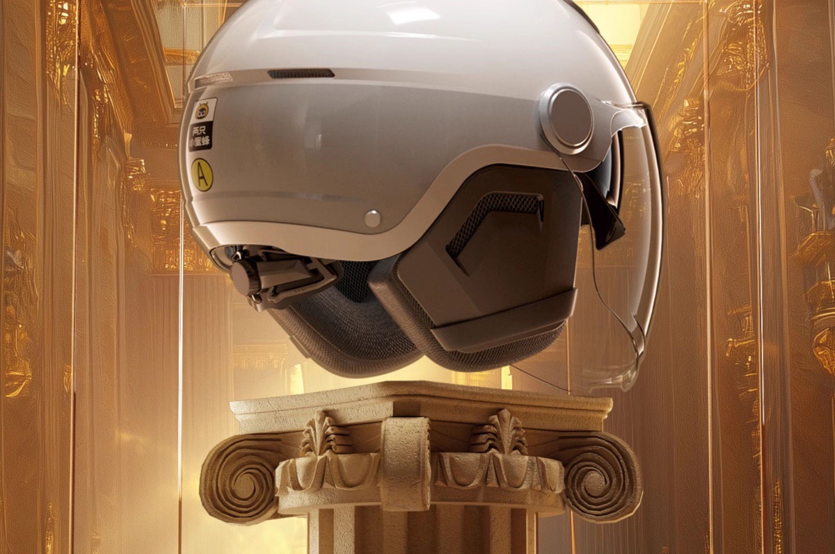 Two Little Bees 3C Certified Electric Vehicle Helmet for Men and Women, Summer Half Helmet for Electric Motorcycles, Suitable for All Seasons, TK15