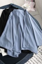 日系色百搭和服开衫中风改良汉服夏季男女防晒衣薄外套飞机袖