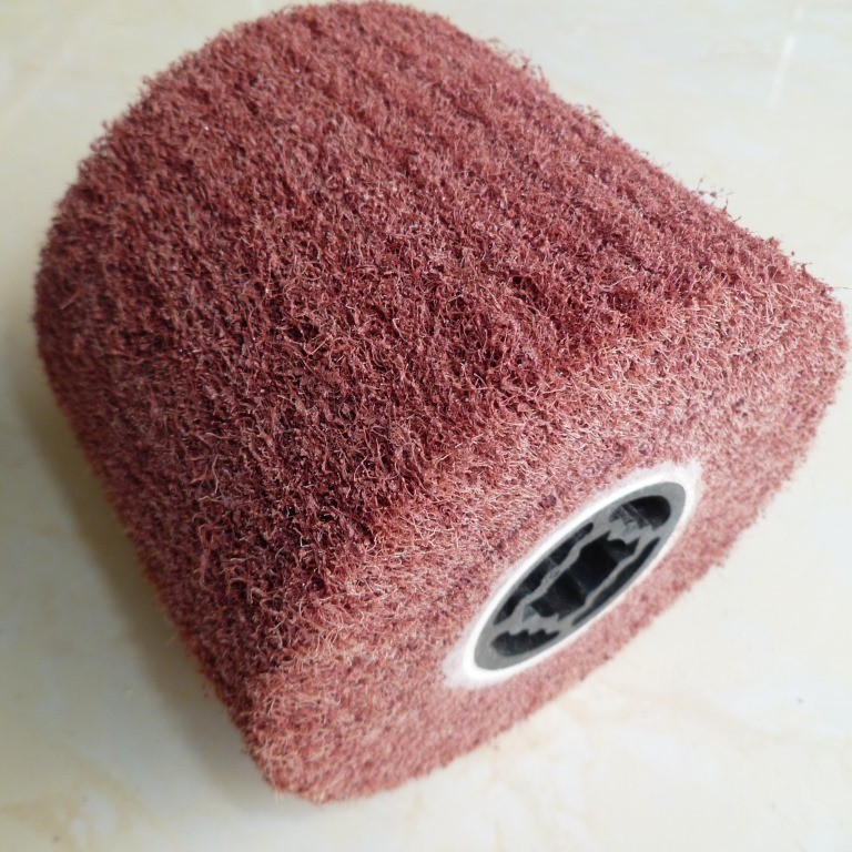 厂家直供不锈钢拉丝轮十字胶芯拉丝抛光轮五金工具金属打磨轮磨具