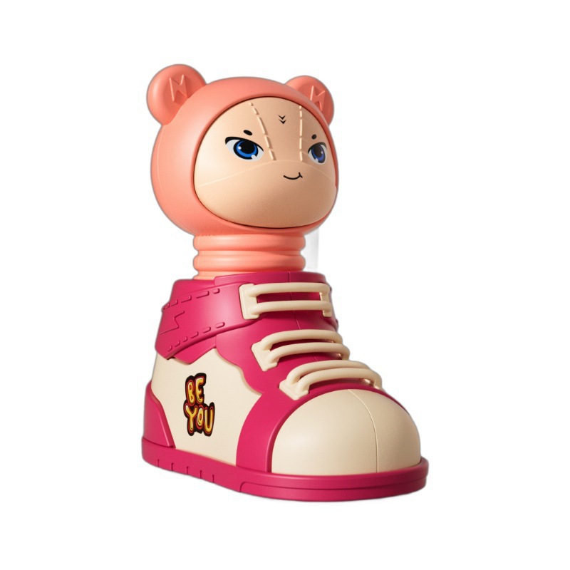 Los juguetes para niños presionan los zapatos de dibujos animados que se pueden cargar con azúcar, se pueden devolver a la inercia, los juguetes educativos, los puestos de regalos, los puestos al por mayor