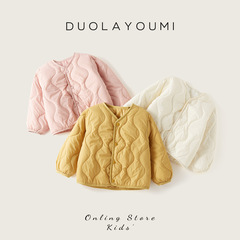 兒童羽絨內膽短款男童女童寶寶羽絨服內膽中小童裝秋冬內搭校服風