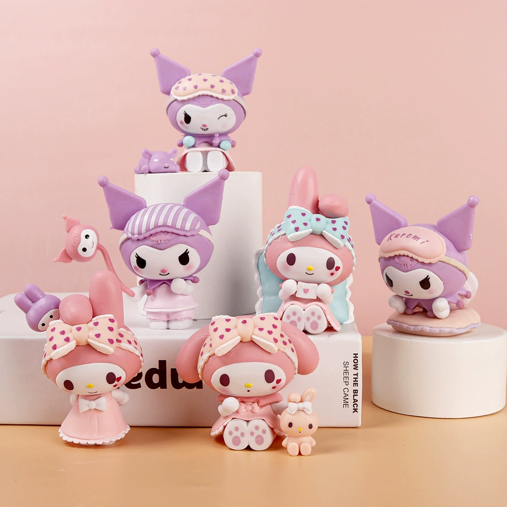 Маленькие пижамы-сердечки Cute sweetheartMeliti подушка Melatickolm Cartohard Blind Blind Gacha машина