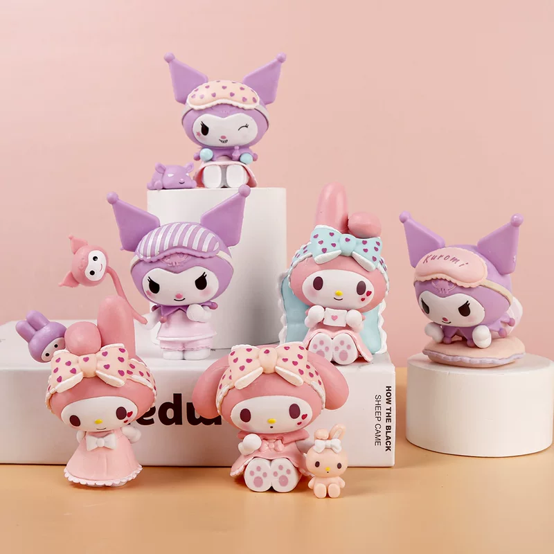 Маленькие пижамы-сердечки Cute sweetheartMeliti подушка Melatickolm Cartohard Blind Blind Gacha машина