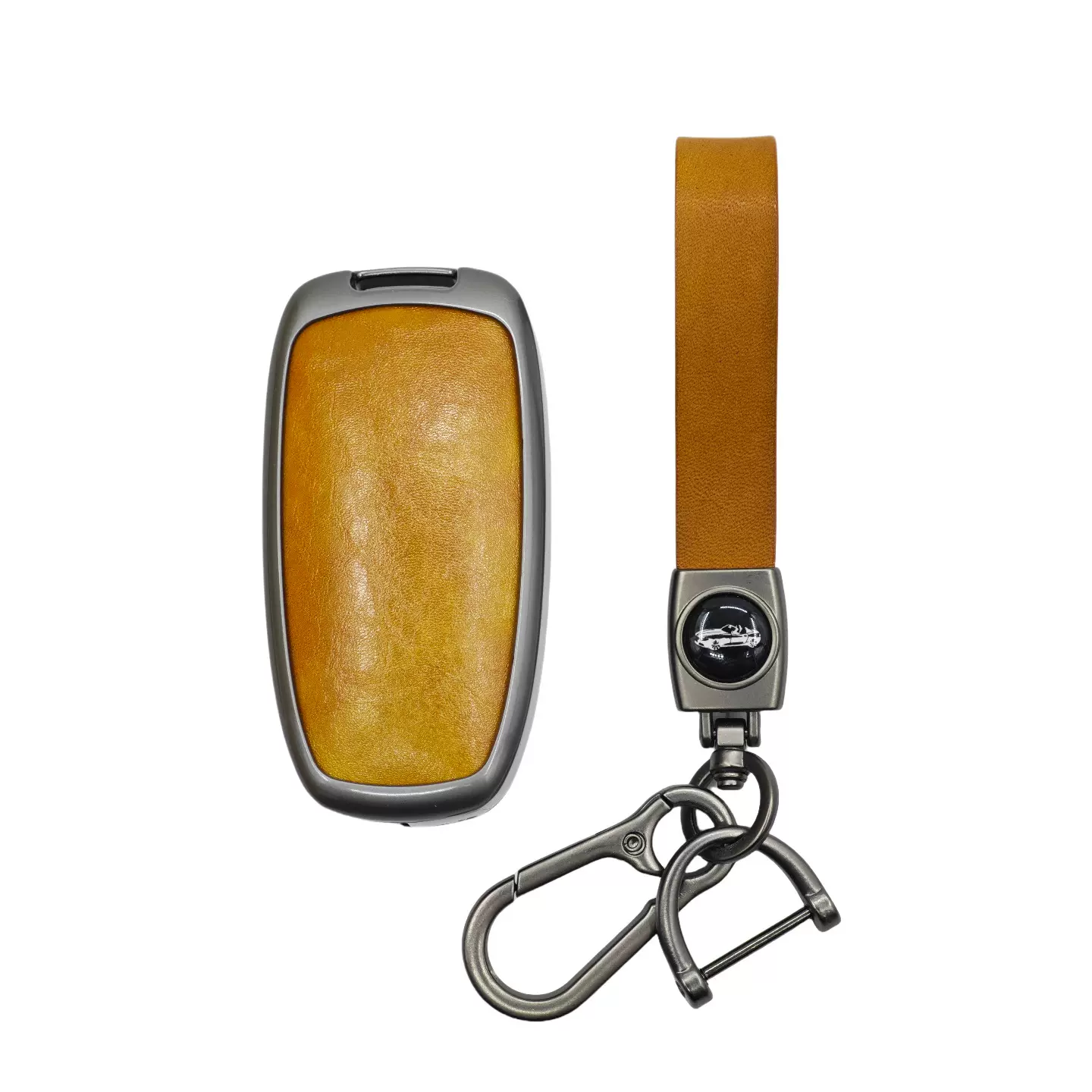 源头厂家哈弗汽车钥匙保护套长城C50适用哈弗H2/7合金真皮钥匙套