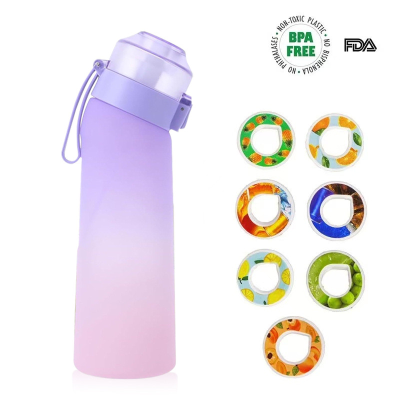 Taza de aroma - morado degradado con 7 anillos
