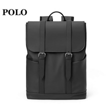 Polo新款双肩包男女情侣旅行背包17寸大容量电脑包大学生休闲书包