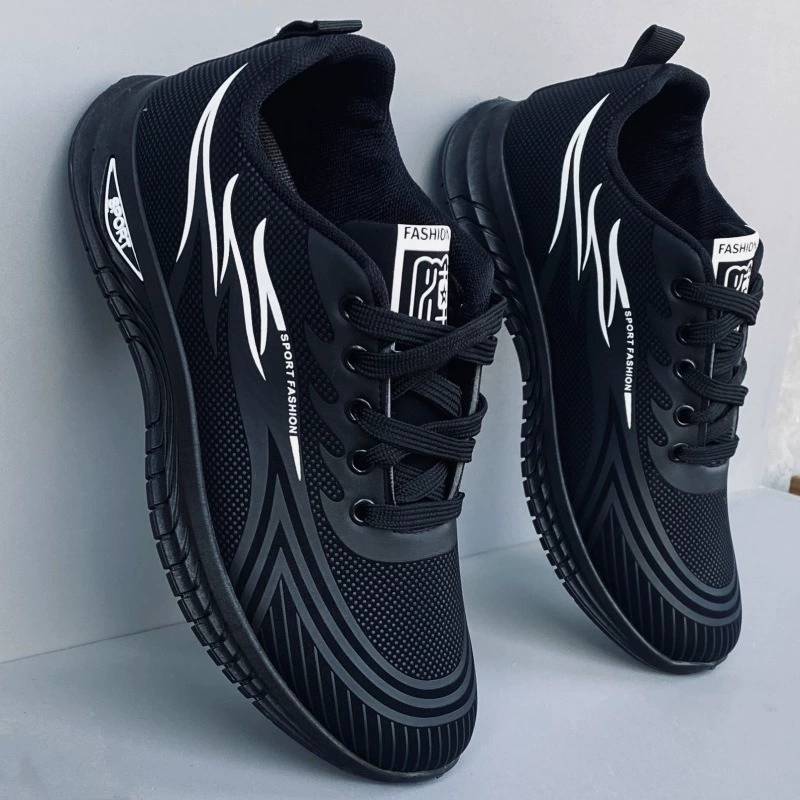 Men's polyurethane work shoes, fashionable casual footwear