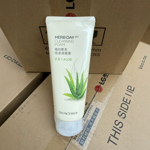 【 марка общий поколение 】 корея Филиппин Сяопу facial cleanser женщина мужской алоэ пена моющее средство вставить подлинный