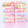 Children's matte cartoon cute hairpins, 2023 collection