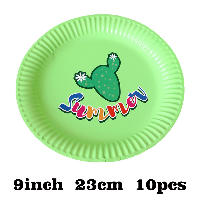 一次性纸盘卡通彩色餐盘生日派对蛋糕盘子圆盘甜品盘活动聚会餐具|undefined