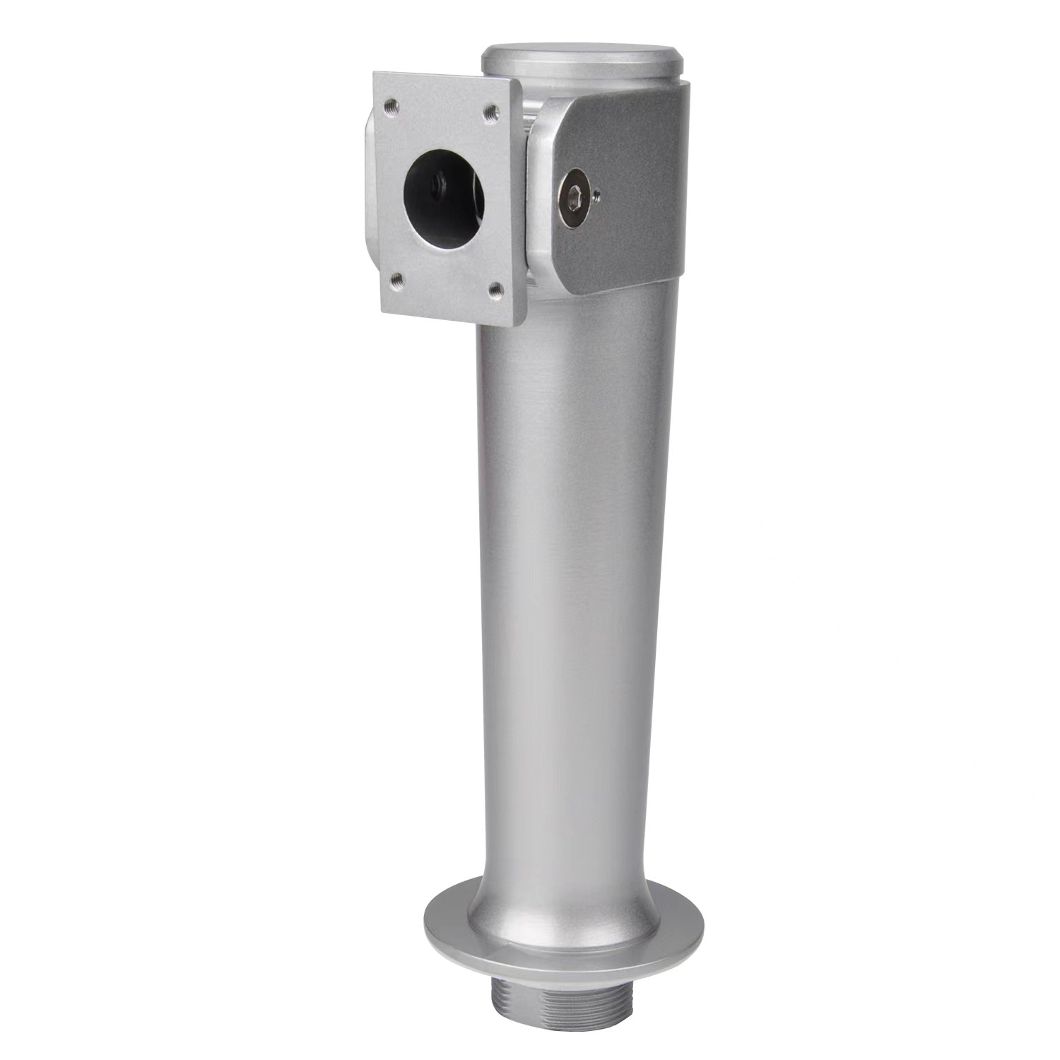 Soporte para máquina de reconocimiento facial Torchman, columna de aluminio universal para control de acceso y asistencia, compatible con Entropy y Hikvision.