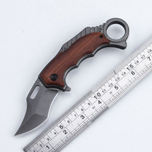 升級版戶外折疊刀具X62爪刀野營防身隨身小直多功能爪子刀水果刀