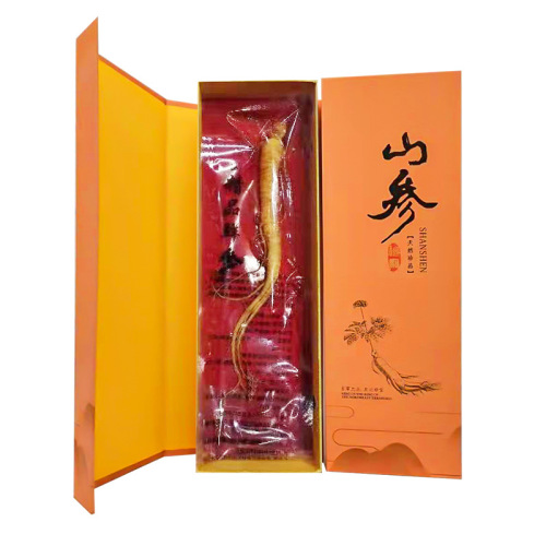 Changbai Mountain Fresh Ginseng Gift Box, 9-12 grams per piece, for soaking in wine or stewing soup. One-piece wholesale supply from fresh ginseng manufacturer.