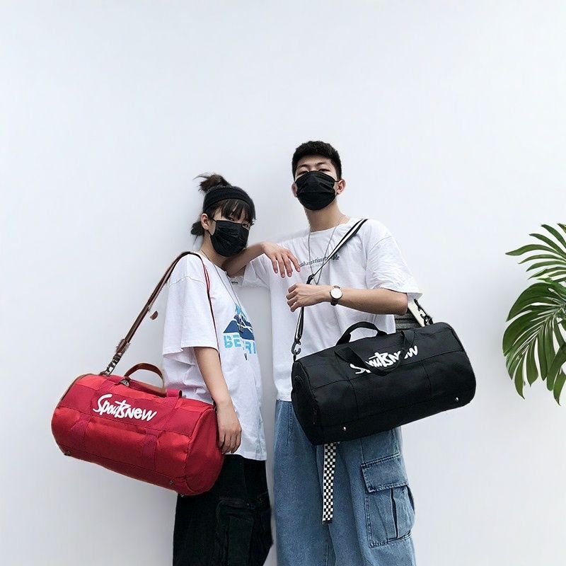 (2개) 대용량 휴대용 건조하고 젖은 별도의 수영 스포츠 가방 사첼 요가 훈련 피트니스 가방 단거리 여행 가방 도매