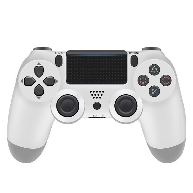 Mango P4 personalizado de fábrica estilo explosivo transfronterizo inalámbrico Bluetooth gamepad PC computadora vibración de seis ejes con luz