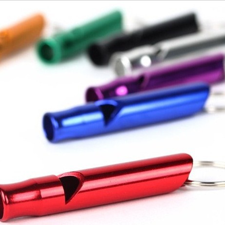 5A12 silbato profesional de deportes grandes silbato de aluminio silbato de supervivencia silbato al aire libre silbato salvavidas