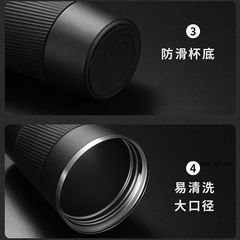 歐式奢華高檔咖啡杯子304不鏽鋼保溫杯男女學生車載辦公水杯批發