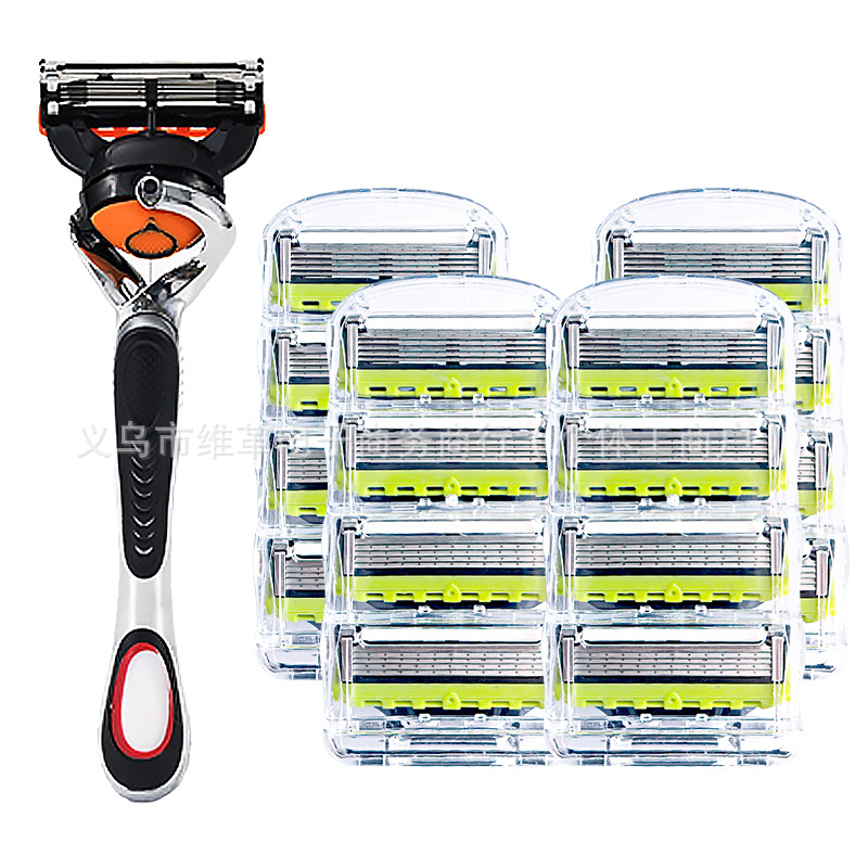 16 knife heads + 1 silver knife holder