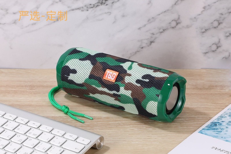 新品TG191ワイヤレスbluetoothスピーカーTWSポータブル布芸防水カードuディスクFMクリエイティブギフトオーディオ|undefined