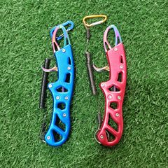 Aluminum alloy belt lure control fishing rod large lure clip set fish clip lure open loop tool wholesale